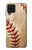 S0064 野球 ベースボール Baseball Samsung Galaxy A22 4G バックケース、フリップケース・カバー