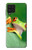 S1047 小さなカエル Little Frog Samsung Galaxy A22 4G バックケース、フリップケース・カバー