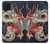 S2073 日本ドラゴン Japan Dragon Art Samsung Galaxy A22 4G バックケース、フリップケース・カバー