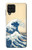 S2790 北斎 神奈川沖浪裏 Hokusai Under The Wave off Kanagawa Samsung Galaxy A22 4G バックケース、フリップケース・カバー