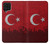 S2991 七面鳥サッカー Turkey Football Soccer Flag Samsung Galaxy A22 4G バックケース、フリップケース・カバー