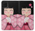 S3042 雛人形 着物桜 Japan Girl Hina Doll Kimono Sakura Samsung Galaxy A22 4G バックケース、フリップケース・カバー