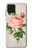 S3079 ピンクローズ Vintage Pink Rose Samsung Galaxy A22 4G バックケース、フリップケース・カバー