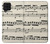 S3082 音楽シート Music Sheet Samsung Galaxy A22 4G バックケース、フリップケース・カバー