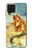 S3184 リトルマーメイドの絵画 Little Mermaid Painting Samsung Galaxy A22 4G バックケース、フリップケース・カバー