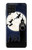 S3249 ピーター・パン Peter Pan Fly Full Moon Night Samsung Galaxy A22 4G バックケース、フリップケース・カバー