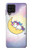 S3485 かわいい眠りユニコーン Cute Unicorn Sleep Samsung Galaxy A22 4G バックケース、フリップケース・カバー