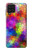S3677 カラフルなレンガのモザイク Colorful Brick Mosaics Samsung Galaxy A22 4G バックケース、フリップケース・カバー