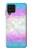 S3747 トランスフラッグポリゴン Trans Flag Polygon Samsung Galaxy A22 4G バックケース、フリップケース・カバー