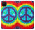S1870 絞り染め 平和 Tie Dye Peace Samsung Galaxy A22 5G バックケース、フリップケース・カバー