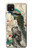 S2086 孔雀の絵画 Peacock Painting Samsung Galaxy A22 5G バックケース、フリップケース・カバー