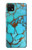 S2685 アクアターコイズ宝石グラフィックプリント Aqua Turquoise Gemstone Graphic Printed Samsung Galaxy A22 5G バックケース、フリップケース・カバー