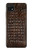 S2850 アリゲータースキングラフィック Brown Skin Alligator Graphic Printed Samsung Galaxy A22 5G バックケース、フリップケース・カバー