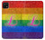 S2900 レインボーLGBTレズビアンプライド旗 Rainbow LGBT Lesbian Pride Flag Samsung Galaxy A22 5G バックケース、フリップケース・カバー