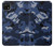 S2959 海軍迷彩 Navy Blue Camo Camouflage Samsung Galaxy A22 5G バックケース、フリップケース・カバー