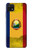 S3021 ルーマニアの旗 Romania Flag Samsung Galaxy A22 5G バックケース、フリップケース・カバー