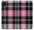 S3091 ピンクの模様のパターン Pink Plaid Pattern Samsung Galaxy A22 5G バックケース、フリップケース・カバー