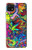 S3255 カラフルパターン Colorful Art Pattern Samsung Galaxy A22 5G バックケース、フリップケース・カバー