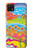 S3407 ヒッピーアート Hippie Art Samsung Galaxy A22 5G バックケース、フリップケース・カバー