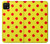 S3526 赤い水玉 Red Spot Polka Dot Samsung Galaxy A22 5G バックケース、フリップケース・カバー