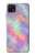 S3706 パステルレインボーギャラクシーピンクスカイ Pastel Rainbow Galaxy Pink Sky Samsung Galaxy A22 5G バックケース、フリップケース・カバー