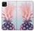 S3711 ピンクパイナップル Pink Pineapple Samsung Galaxy A22 5G バックケース、フリップケース・カバー