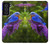 S1565 幸福の青い鳥 ブルーバード Bluebird of Happiness Blue Bird Samsung Galaxy S21 FE 5G バックケース、フリップケース・カバー