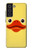 S1922 アヒルの顔 Duck Face Samsung Galaxy S21 FE 5G バックケース、フリップケース・カバー