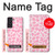S2213 ピンクのヒョウ柄 Pink Leopard Pattern Samsung Galaxy S21 FE 5G バックケース、フリップケース・カバー