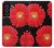 S2478 赤デイジーの花 Red Daisy flower Samsung Galaxy S21 FE 5G バックケース、フリップケース・カバー