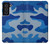 S2958 陸軍青迷彩 Army Blue Camo Camouflage Samsung Galaxy S21 FE 5G バックケース、フリップケース・カバー