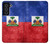 S3022 ハイチ旗 Haiti Flag Samsung Galaxy S21 FE 5G バックケース、フリップケース・カバー
