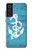 S3053 マリンアンカー Marine Anchor Blue Samsung Galaxy S21 FE 5G バックケース、フリップケース・カバー