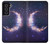 S3324 彎月・月・ギャラクシー Crescent Moon Galaxy Samsung Galaxy S21 FE 5G バックケース、フリップケース・カバー