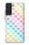 S3499 カラフルなハート柄 Colorful Heart Pattern Samsung Galaxy S21 FE 5G バックケース、フリップケース・カバー