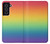 S3698 LGBTグラデーションプライドフラグ LGBT Gradient Pride Flag Samsung Galaxy S21 FE 5G バックケース、フリップケース・カバー