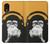 S2324 ヘッドフォンポップミュージックと面白い猿 Funny Monkey with Headphone Pop Music Samsung Galaxy Xcover 5 バックケース、フリップケース・カバー