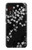 S2544 黒花柄の着物 Japanese Kimono Style Black Flower Pattern Samsung Galaxy Xcover 5 バックケース、フリップケース・カバー