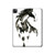 S1031 馬の絵筆 Horse Paintbrush iPad Pro 12.9 (2022, 2021, 2020, 2018), iPad Air 13 (2025, 2024) タブレットケース