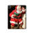 S1417 サンタクロースメリークリスマス Santa Claus Merry Xmas iPad Pro 12.9 (2022, 2021, 2020, 2018), iPad Air 13 (2025, 2024) タブレットケース