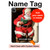 S1417 サンタクロースメリークリスマス Santa Claus Merry Xmas iPad Pro 12.9 (2022, 2021, 2020, 2018), iPad Air 13 (2025, 2024) タブレットケース