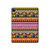 S2292 アステカ部族のパターン Aztec Tribal Pattern iPad Pro 12.9 (2022, 2021, 2020, 2018), iPad Air 13 (2025, 2024) タブレットケース
