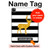 S2794 黒と白のストライプ 金の鹿 Black and White Striped Deer Gold Sparkles iPad Pro 12.9 (2022, 2021, 2020, 2018), iPad Air 13 (2025, 2024) タブレットケース