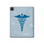 S2815 カドゥケウスの杖 医療シンボル Medical Symbol iPad Pro 12.9 (2022,2021,2020,2018, 3rd, 4th, 5th, 6th) タブレットケース