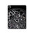 S3176 時計の中 Inside Watch Black iPad Pro 12.9 (2022, 2021, 2020, 2018), iPad Air 13 (2025, 2024) タブレットケース
