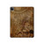S3456 ヴィンテージ紙時計スチームパンク Vintage Paper Clock Steampunk iPad Pro 12.9 (2022, 2021, 2020, 2018), iPad Air 13 (2025, 2024) タブレットケース