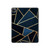 S3479 ネイビーブルーグラフィックアート Navy Blue Graphic Art iPad Pro 12.9 (2022, 2021, 2020, 2018), iPad Air 13 (2025, 2024) タブレットケース