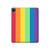 S3699 LGBTプライド LGBT Pride iPad Pro 12.9 (2022,2021,2020,2018, 3rd, 4th, 5th, 6th) タブレットケース