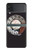 S0059 レトロなダイヤル式の電話ダイヤル Retro Rotary Phone Dial On Samsung Galaxy Z Flip 3 5G バックケース、フリップケース・カバー