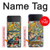 S0454 日本の入れ墨 Japan Tattoo Samsung Galaxy Z Flip 3 5G バックケース、フリップケース・カバー